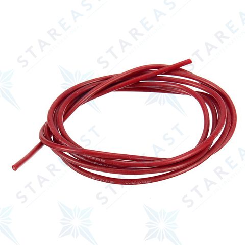 SILICON RED HIGH TEMP C/W 1CORE 4.0MM