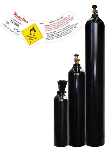 SPEEDGAS OXYGEN CYLINDER 163CM - SIZE G