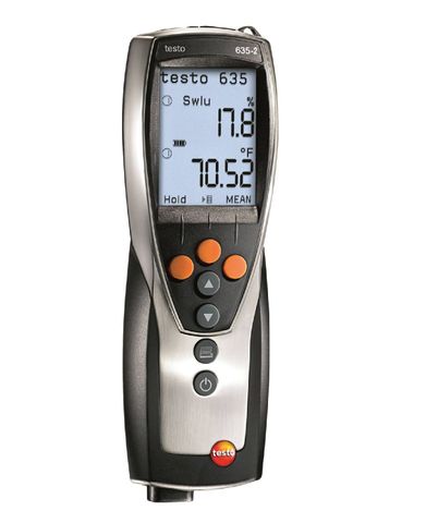 TESTO 635-2-TEMPERATURE AND MOISTURE