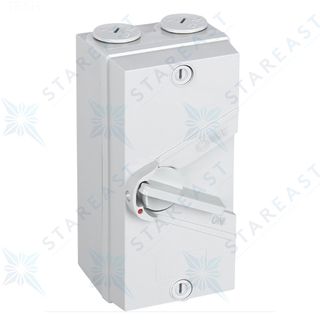 WEATHER PROOF ISOLATOR 1 POLE 32A IP65