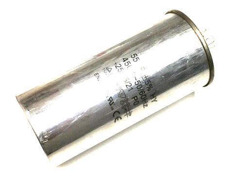 RUN CAPACITOR 55µF 450VAC WITH SCREW