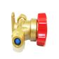 HAND VALVE WITH FLARES 1/2''