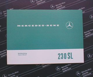 OWNERS MANUAL 230SL  250-280SL