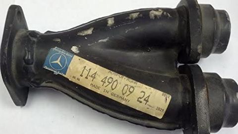 FRONT EXHAUST Y PIPE W114 MB