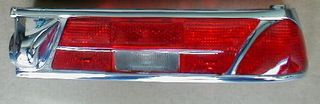 RH REAR TAILAMP W111 SEDAN RED