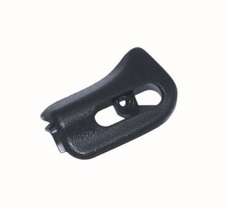 SUNVISOR HINGE COVER LH BLACK REPRO