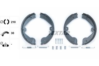 REAR BRAKE SHOES W164 TEXTAR