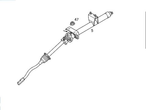 STEERING COLUMN A168 ADJUST