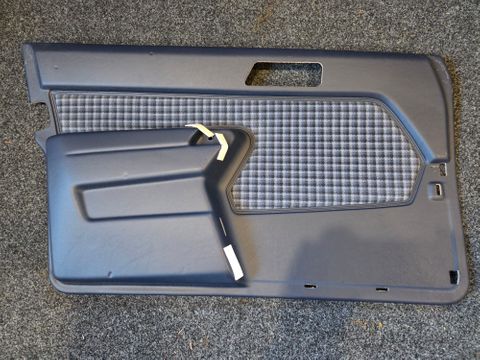 LF DOOR TRIM W201 BLUE USED