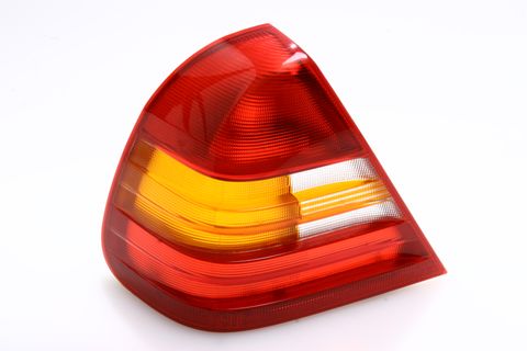 LH TAILAMP LENS  W202  RED-AMBER