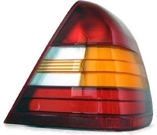 RH TAILAMP LENS W202  RED - AMBER