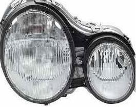 RH HEADLAMP LENS W210 -98