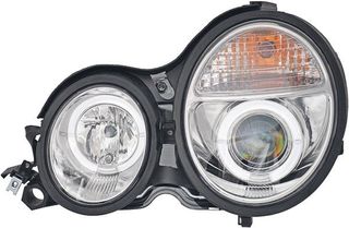 LH HEADLAMP W210 -99 PROJECTOR TAI