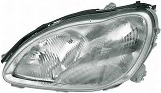 LH HEADLAMP W220  -02 HELLA