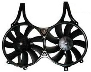 A/C RADIATOR FAN TWIN W210