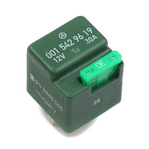 FUEL PUMP RELAY FUSE GREEN MB