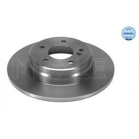 REAR BRAKE DISC W203