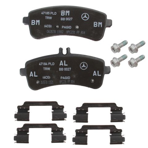 REAR DISC PADS W205 W221 25164.02