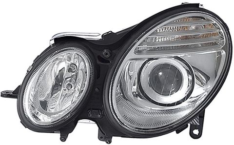 RH HEADLAMP W211 BI-XENON HELLA