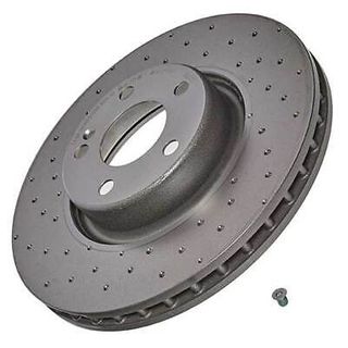 FRONT BRAKE DISC W205 ZIMM DRILL