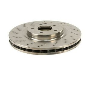 FRONT BRAKE DISC R129 SILVER 99- ZIMM