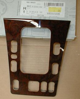 CENTRE CONSOLE WOOD TRIM