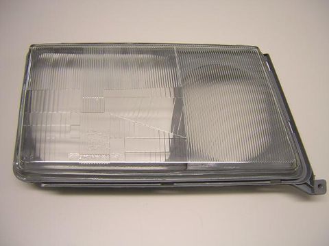 RH HEADLAMP LENS W124 -94 TAI