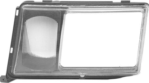 LH HEADLAMP LENS W124 BOSCH MB