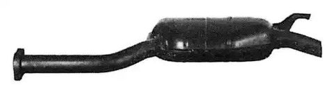 CENTRE MUFFLER  190E 2.316V VEGAZ MS-123