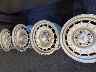 ALLOY WHEELS 6.5 X 14 (SET 4) W108 W114 USED