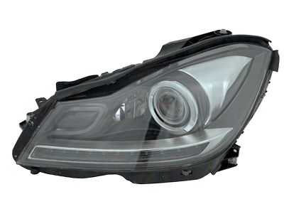 LH HEADLAMP W204 BI-XENON MARELLI