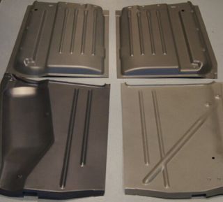 FLOOR PAN PANEL SET (4) R107 SL 85- REPRO