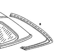 HARDTOP FRAME PANEL MB