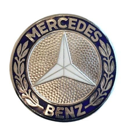 BADGE BONNETT METAL R107 MB