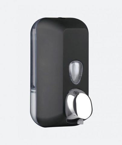 550ml  Liquid Refillable Dispenser Soft Touch Black