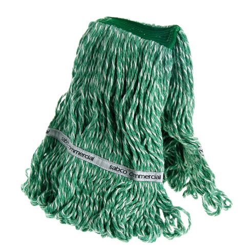 Looped Mop Head Green  - 400gm