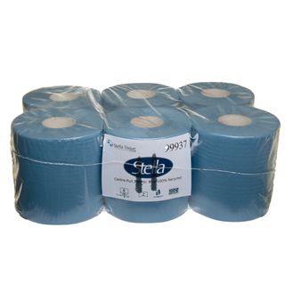 99937 :  Blue Centre Pull Towel 300m - 6 Rolls