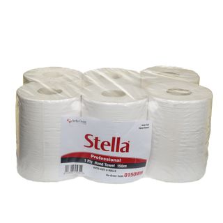 0150WH - Commercial Autocut Towel 150m - 6 Rolls