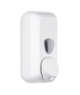 Linea White 550ml Foaming Soap Dispenser Cartridge System (716)