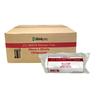 27L Tidy Liner White - 1000