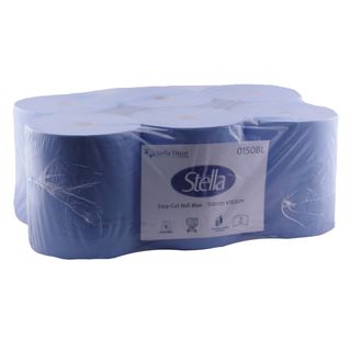 0150BL : Premium Autocut Towe Blue 150m - 6 Rolls