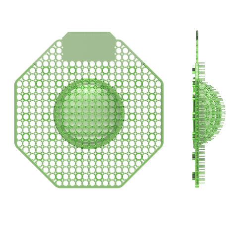 Domed Unrial Sreen - Lime : U2SSL