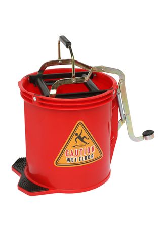 Wringer Bucket Metal - Red
