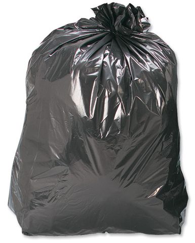 140L Heavy Duty Bin Liner Black - 200
