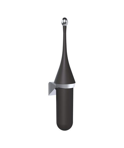 Ecoloured Toilet Brush Set- Vesuvian Black