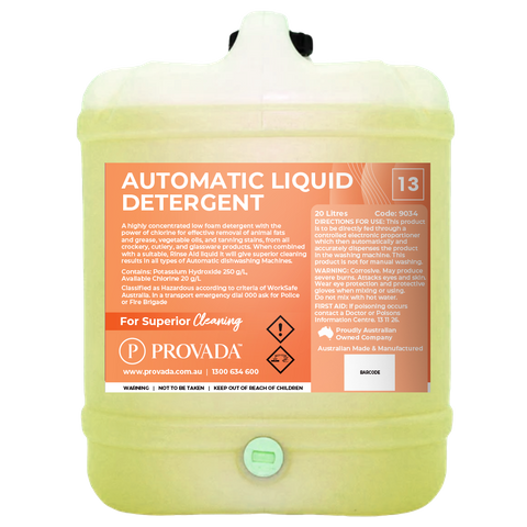 20L Auto Dish Detergent