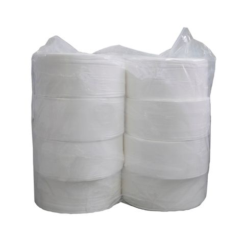 3000 - Premium 2ply Jumbo Toilet Tissue 300m - 8 Rolls : Wh Ctn