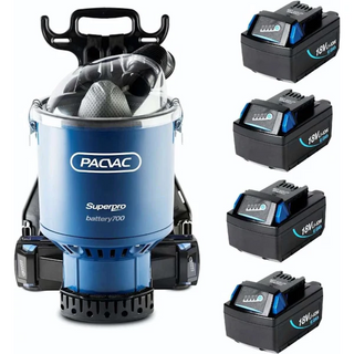 PacVac Superpro 700 Go Cordless