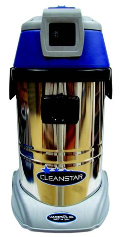 Cleanstar Wet & Dry Stainless Steel Vaccum 30L