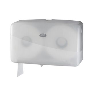 Plastic White Dispenser Double Jumbo